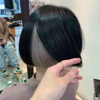 ショート カラー 甲斐 司のヘアスタイル