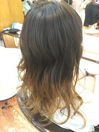 ミディアム セミロング カラー メンズ眉毛ITSUK Iメンズ専門　新宿の眉毛・アイブロウイメージ