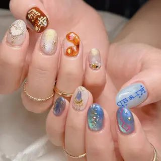 ネイル junna 金山.東別院.上前津のネイルデザイン