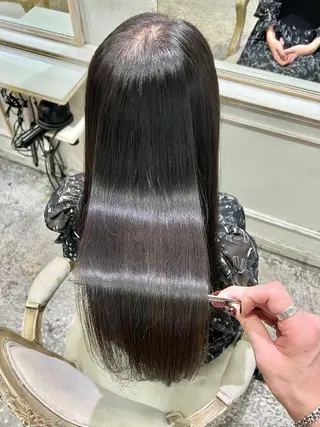 ロング カラー Siesta所属・📣髪質改善縮毛矯正 特化美容師｜庭田📣のヘアスタイル