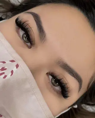 ロング メンズ マツエク・マツパ ダブル テーマのマツエク・マツパデザイン