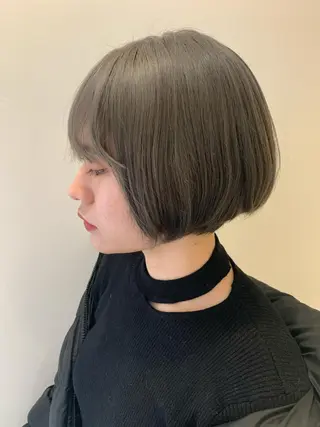 ショート カラー ハイトーン/ウルフ /小澤凌祐🦕のヘアスタイル