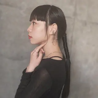 ロング ✂︎岡根 京花✂︎のヘアスタイル