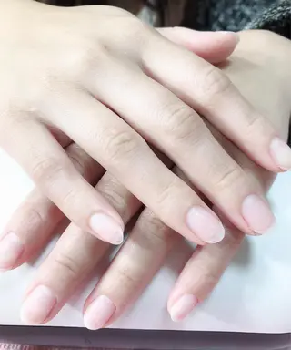 ネイル 北浦和 自爪育成ケアのネイルデザイン