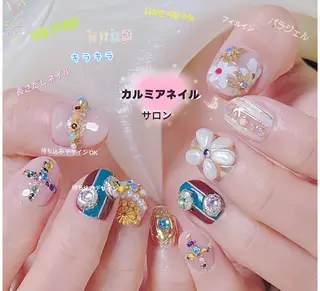 ネイル ラベンダー💖日暮里 ルル💖ネイルのネイルデザイン