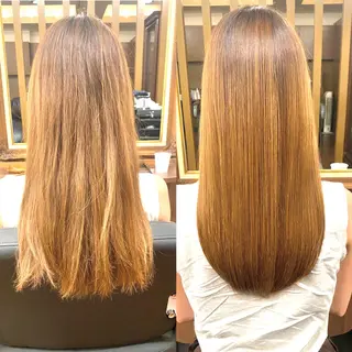 ロング 名古屋栄の髪質改善 トリートメント/清田のヘアスタイル