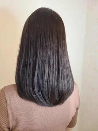 セミロング 高橋 昌文のヘアスタイル