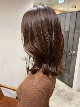 ミディアム 梅田美容室/カット /Maoのヘアスタイル