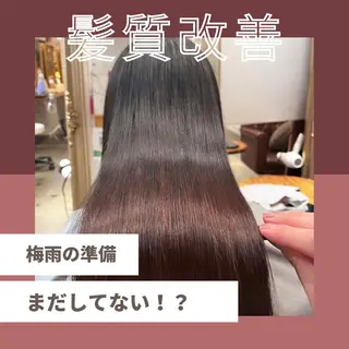 セミロング 髪質改善/shuki 韓国/代表取締役のヘアスタイル