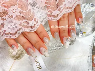 ネイル 23時まで❤︎韓国、 ワンホンネイルのネイルデザイン