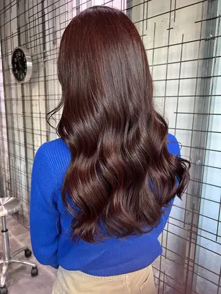 カラー AYANE 韓国ヘア /レイヤーカットのヘアスタイル