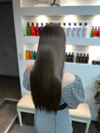 ロング カラー seta新宿所属・髪質改善/縮毛矯正 芹沢のヘアスタイル