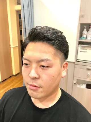 ショート 赤坂barber 古澤慶一郎【モテ髪】のヘアスタイル