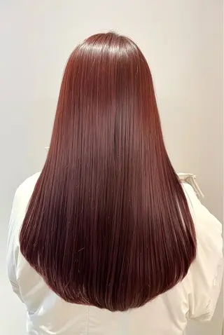 ロング カラー Kasumi | くすみブラウン×渋谷のヘアスタイル