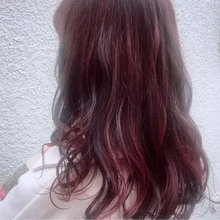 セミロング カラー 立花 ふたば🌱のヘアスタイル