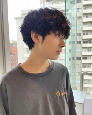メンズ デザインパーマ🌀 KAISEIのヘアスタイル