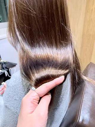 ロング カラー natsu fujinoのヘアスタイル