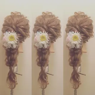 ロング ヘアアレンジ ✨🌿大人可愛い愛さ れhair🌿✨松本のヘアスタイル