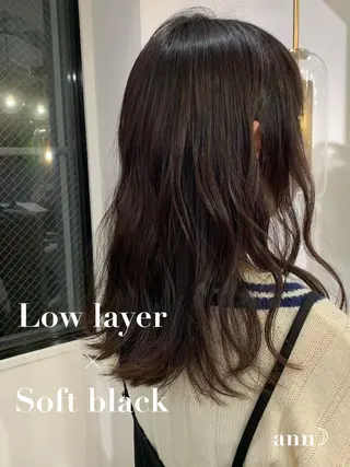 ロング カラー 美容室moon所属・韓国スタイル🇰🇷 annaのヘアスタイル