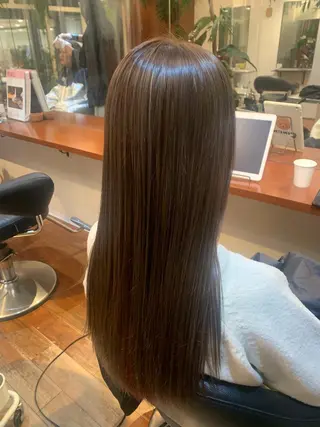 ロング カラー DOG MANIA PiNCH所属・大人女性スタイル マルイチのヘアスタイル