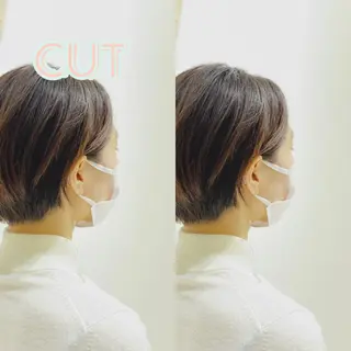 ショート ✨艶カラー✨ かつべのヘアスタイル