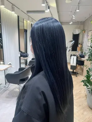 ロング カラー 茂木 未海のヘアスタイル