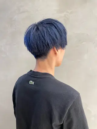 カラー メンズ 國井 誠のヘアスタイル