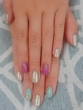 ネイル 🍒当日もOK🍒 𝑳𝑼𝑵𝑨花井のネイルデザイン