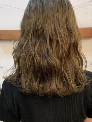 ミディアム カラー パーマ tension 【テンション】のヘアスタイル