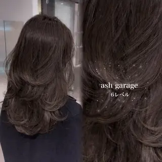 ロング ♡Aira♡lond /グレージュ/縮毛のヘアスタイル