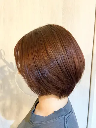 カラー Lamana所属・透明感カラー/ 加瀬たまものヘアスタイル