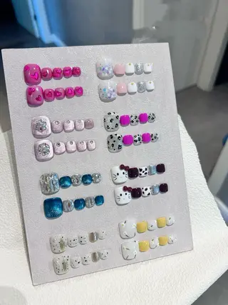 ネイル EE.Nail所属・FuFu.Nail 2️⃣番のネイルデザイン