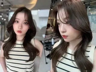 ロング カラー ブリなしWカラー✨️ 髪質改善【タケル】のヘアスタイル