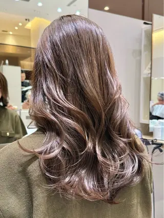 ロング 西宮ガーデンズ k-two土田陸登のヘアスタイル