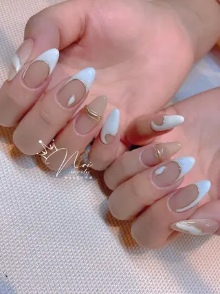 ネイル 長さだし専門店 M2　rikaのネイルデザイン