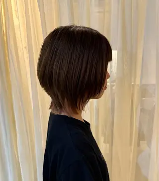 ショート replay所属・藤原 百花のヘアスタイル