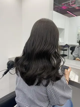 カラー 透明感スタイル 💖ブリーチなしのヘアスタイル