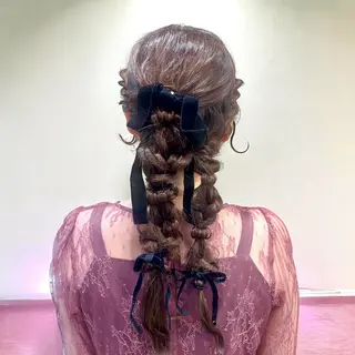 ヘアアレンジ あずみ🪽顔周りレイ ヤー×オリーブ🫒のヘアスタイル