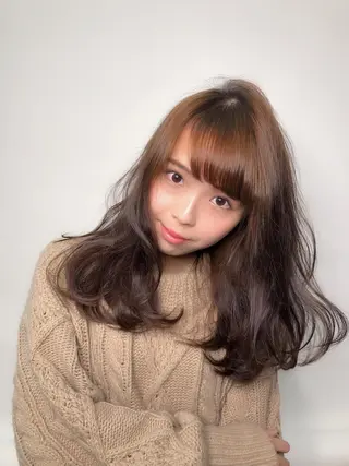 ミディアム カラー 大嶋 伸吾のヘアスタイル