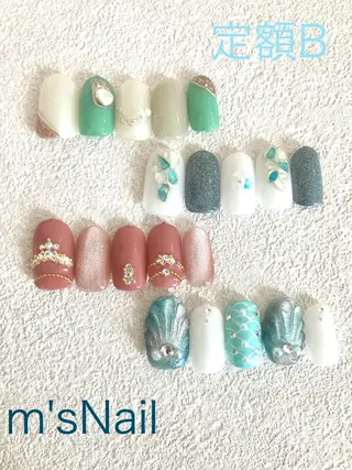 ネイル m'sNail 福岡西区 ネイルのネイルデザイン