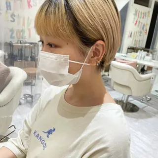 ショート Chiho / 梅田 / ボブ/ パーマのヘアスタイル