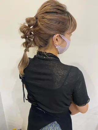 パーマ Riposo.所属・✨艶髪✨ 奈須晴香のヘアスタイル