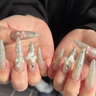 ロング 小川 柚香のネイルデザイン