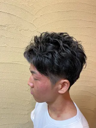 ショート men's barber B.ond所属・井上 雅丈のヘアスタイル