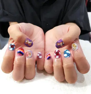 ネイル 遊津 美来のネイルデザイン