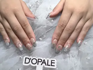 ネイル D‘OPALEサロン所属・長さ出し専門店 上野kkのネイルデザイン