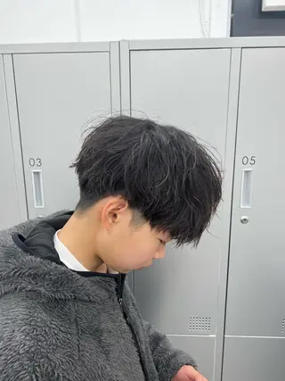 メンズ 美髪縮毛矯正/曲がる 縮毛矯正/佐野友尉のヘアスタイル