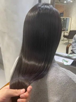 髪質改善／レイヤー /柔らかさ/清水のヘアスタイル