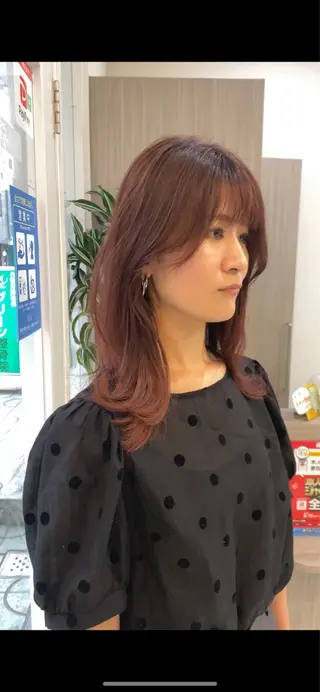 ミディアム トップスタイリスト 江口 稜亮のヘアスタイル