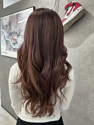 ロング カラー ヘアアレンジ percent 【 パーセント 】所属・🐾MISAKI🐾 枚方カラーリストのヘアスタイル